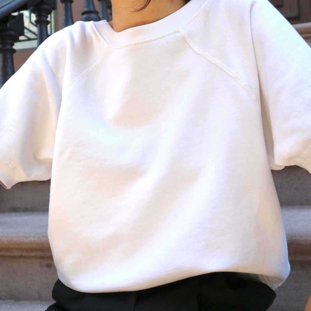 White Nili Lotan short sleeve sweatshirt